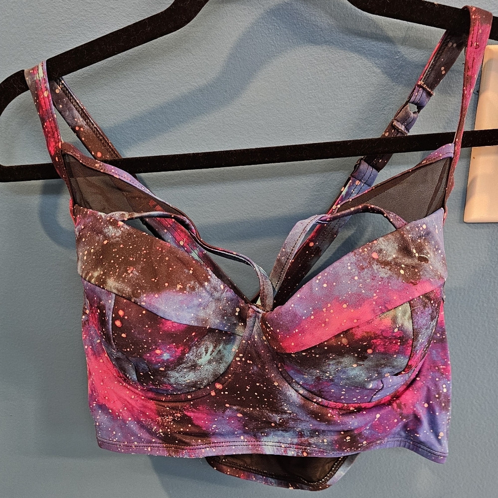 Torrid long line bikini top